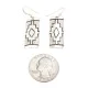 .925 Sterling Silver Handmade Navajo Native American Earrings 18312 .925 Sterling Silver Handmade Navajo Native American Earrings 18312