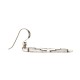 .925 Sterling Silver Certified Authentic Handmade Navajo Native American Earrings 18312