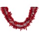 Certified Authentic 2 Strand Navajo Coral Native American Necklace 17052