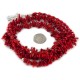 Certified Authentic 2 Strand Navajo Coral Native American Necklace 17052