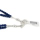 2 Strand Certified Authentic Navajo Natural Lapis Native American Necklace 17051-9