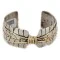 Certified Authentic Handmade Navajo Pure Nickel and Brass Native American Bracelet 12985