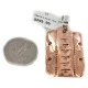 Horse Navajo Handmade Pure Copper Native American Pendant 17055-1