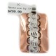 Navajo Bear Paw .925 Sterling Silver Handmade Certified Authentic Pure Copper Native American Pendant 17055-4