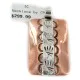 Navajo Bear Paw .925 Sterling Silver Handmade Pure Copper Native American Pendant 17055-4 Navajo Bear Paw .925 Sterling Silver Handmade Pure Copper Native American Pendant 17055-4