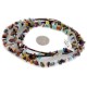 2 Strand Certified Authentic .925 Sterling Silver Navajo Natural Multicolor Stones Native American Necklace 15501-458 2 Strand Certified Authentic .925 Sterling Silver Navajo Natural Multicolor Stones Native American Necklace 15501-458