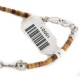 2 Strand .925 Sterling Silver Certified Authentic Navajo Natural Multicolor Stones Native American Necklace 15501-128 2 Strand .925 Sterling Silver Certified Authentic Navajo Natural Multicolor Stones Native American Necklace 15501-128