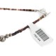2 Strand .925 Sterling Silver Certified Authentic Navajo Natural Turquoise Carnelian Agate and Jasper Native American Necklace 750194-01