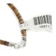 .925 Sterling Silver Certified Authentic Navajo Natural Charoite Heishi Native American Necklace 15211-8