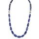 Nickel Certified Authentic Navajo Natural Lapis Lazuli Native American Necklace 25323 Nickel Certified Authentic Navajo Natural Lapis Lazuli Native American Necklace 25323