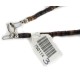 Certified Authentic Navajo .925 Sterling Silver White Howlite Smoky Quartz Native American Necklace 750114-30