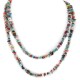 2 Strand Certified Authentic .925 Sterling Silver Navajo Natural Turquoise and Multicolor Stones Native American Necklace 15501-221 2 Strand Certified Authentic .925 Sterling Silver Navajo Natural Turquoise and Multicolor Stones Native American Necklace 15501-221