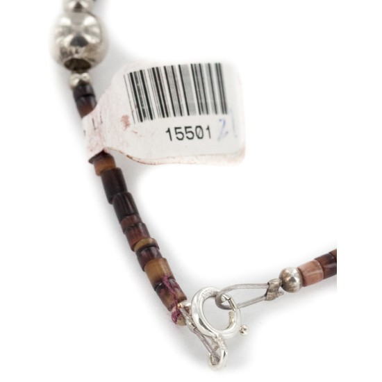 2 Strand Certified Authentic .925 Sterling Silver Navajo Natural Turquoise and Multicolor Stones Native American Necklace 15501-221 2 Strand Certified Authentic .925 Sterling Silver Navajo Natural Turquoise and Multicolor Stones Native American Necklace 15501-221