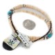 Certified Authentic Navajo .925 Sterling Silver Inlay Natural Graduated Melon Shell Mother of Pearl Turquoise Native American Necklace 15777-341