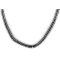 Navajo .925 Sterling Silver Natural Hematite Native American Necklace 15435 Navajo .925 Sterling Silver Natural Hematite Native American Necklace 15435