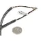 Navajo .925 Sterling Silver Natural Hematite Native American Necklace 15435 Navajo .925 Sterling Silver Natural Hematite Native American Necklace 15435
