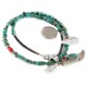 Certified Authentic .925 Sterling Silver Navajo Coral Natural Turquoise Claw Native American Necklace 14758-16029-6 Certified Authentic .925 Sterling Silver Navajo Coral Natural Turquoise Claw Native American Necklace 14758-16029-6