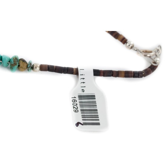 Certified Authentic .925 Sterling Silver Navajo Coral Natural Turquoise Claw Native American Necklace 14758-16029-6 Certified Authentic .925 Sterling Silver Navajo Coral Natural Turquoise Claw Native American Necklace 14758-16029-6