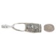 Certified Authentic Navajo .925 Sterling Silver Native American Keychain 10335