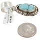 Handmade Certified Authentic .925 Sterling Silver Navajo Natural Turquoise Native American Pendant  25299-3