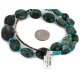 Certified Authentic Navajo .925 Sterling Silver Natural Spiderweb Turquoise Native American Necklace 15213-301