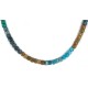Certified Authentic Navajo .925 Sterling Silver Natural  and Turquoise Native American Necklace 25300