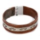 .925 Sterling Silver Pure Copper Handmade Certified Authentic Navajo Kokopelli Native American Ring 17068
