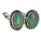 Handmade Certified Authentic Navajo .925 Sterling Silver Natural Turquoise Native American Cuff Links 19123