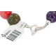 Certified Authentic Navajo .925 Sterling Silver Natural Carnelian Tigers Eye Amethyst Jade Native American Bracelet 13038-21