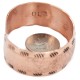 Pure Copper Hammered Navajo Handmade Certified Authentic Native American Bracelet 13042-1 Pure Copper Hammered Navajo Handmade Certified Authentic Native American Bracelet 13042-1