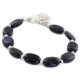 Nickel Certified Authentic Navajo Natural Purple Goldstone Native American Bracelet 13039-7