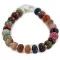 Navajo Nickel Quartz Multicolor Stones Bracelet 13035-1 Navajo Nickel Quartz Multicolor Stones Bracelet 13035-1