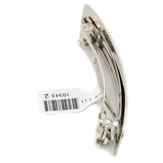 Handmade Bear Navajo Nickel Native American Hair Barrette 10343-2
