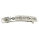 Handmade Bear Navajo Nickel Native American Hair Barrette 10343-2
