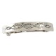 Handmade Certified Authentic Navajo Nickel Native American Hair Barrette 10343-5