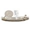 Handmade Cross Navajo Nickel Native American Hair Barrette 10344-1 Handmade Cross Navajo Nickel Native American Hair Barrette 10344-1