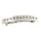 Handmade Cross Navajo Nickel Native American Hair Barrette 10344-1 Handmade Cross Navajo Nickel Native American Hair Barrette 10344-1