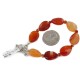 Certified Authentic Nickel Navajo Natural Carnelian Native American Bracelet 13047-5 Certified Authentic Nickel Navajo Natural Carnelian Native American Bracelet 13047-5