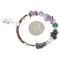 Heart Navajo Natural Turquoise Amethyst Heishi Adjustable Wrap Native American Bracelet 13049-15 Heart Navajo Natural Turquoise Amethyst Heishi Adjustable Wrap Native American Bracelet 13049-15