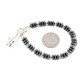 Certified Authentic Nickel Navajo Natural Hematite Native American Bracelet 13038-3