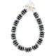 Certified Authentic Nickel Navajo Natural Hematite Native American Bracelet 13038-3