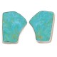 Certified Authentic Navajo .925 Sterling Silver Turquoise Native American Clip Earrings 17950 Certified Authentic Navajo .925 Sterling Silver Turquoise Native American Clip Earrings 17950
