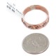 Handmade Certified Authentic Horse Navajo Native American Pure Copper Ring 17091-10