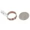 Cross Handmade Navajo Native American Pure Copper Ring 17091-8 Cross Handmade Navajo Native American Pure Copper Ring 17091-8