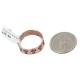Cross Handmade Certified Authentic Navajo Native American Pure Copper Ring 17091-8 Cross Handmade Certified Authentic Navajo Native American Pure Copper Ring 17091-8