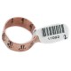 Handmade Certified Authentic Cross Navajo Native American Pure Copper Ring 17092-2