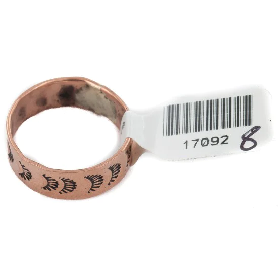 Handmade Navajo Copper Ring NB160209025309 Handmade Navajo Copper Ring NB160209025309
