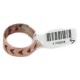 Handmade Certified Authentic Navajo Native American Pure Copper Ring 17093-5