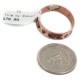 Handmade Certified Authentic Navajo Native American Pure Copper Ring 17091-1