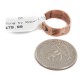 Certified Authentic Handmade Navajo Native American Pure Copper Ring 17094-4